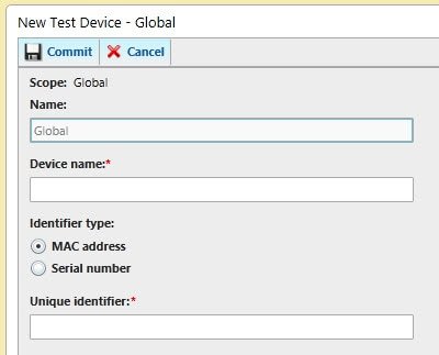 Lync New Test Device