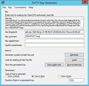 Ironport Automate Script Commands puttygen Putty Key Generator 3