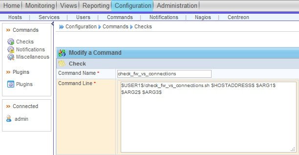 Checkpoint - Nagios plugin to monitor VS active connections 2