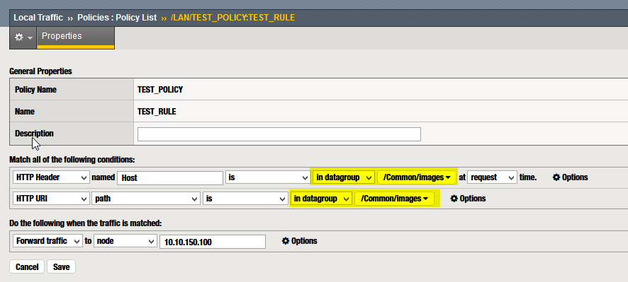 F5 BIGIP - Bug that shows incorrectly the conditions with datagroups