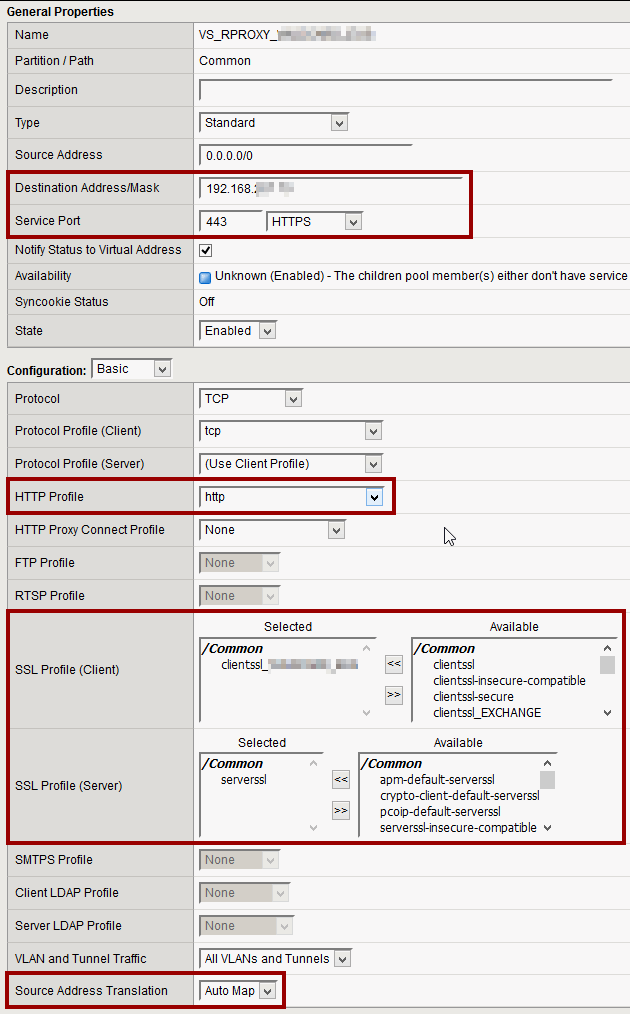 F5 BIGIP Name based reverse proxy LTM policies