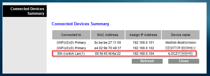 First steps configuring HP Microserver Gen8 - iLO DHCP assigned IP