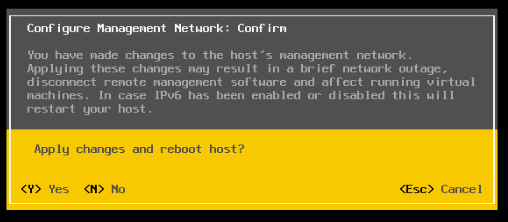 VMWare ESXi 6.5 installation