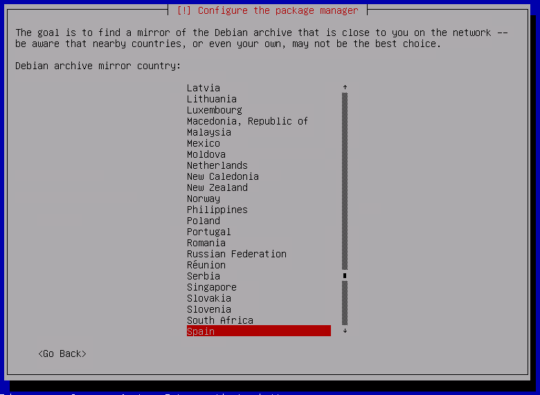 Install Linux Debian in VSX