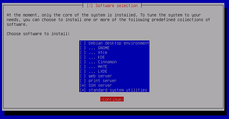 Install Linux Debian in VSX